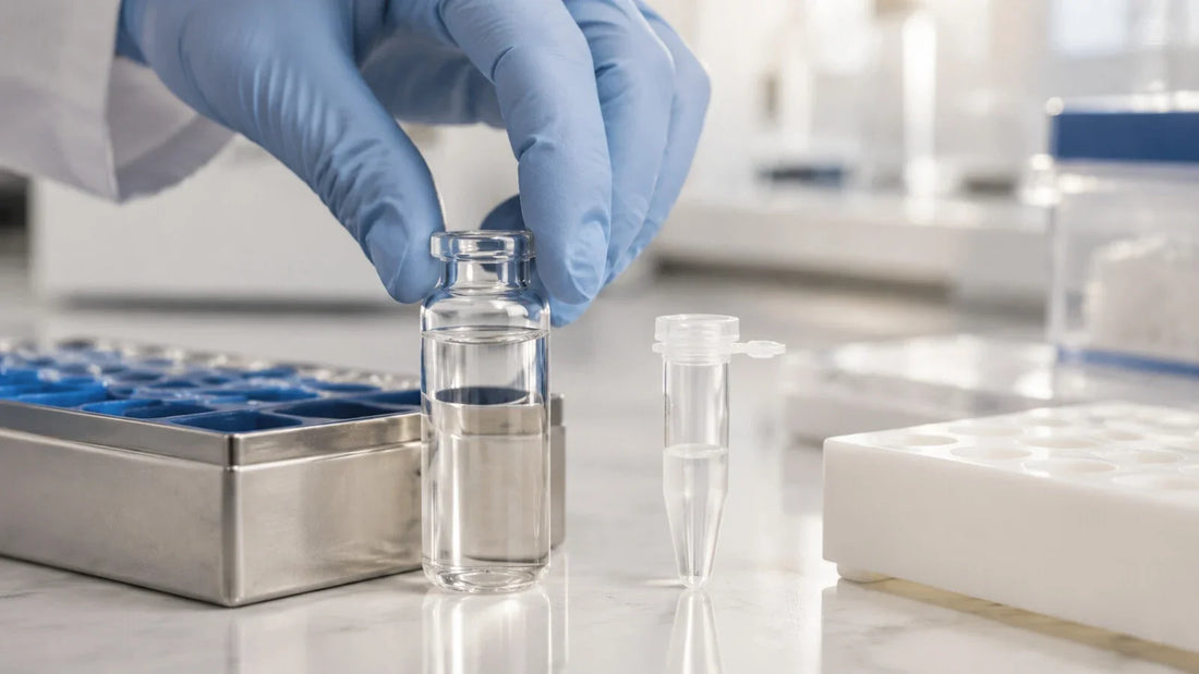Glass vs Plastic for Peptide Storage: What Researchers Need to Know