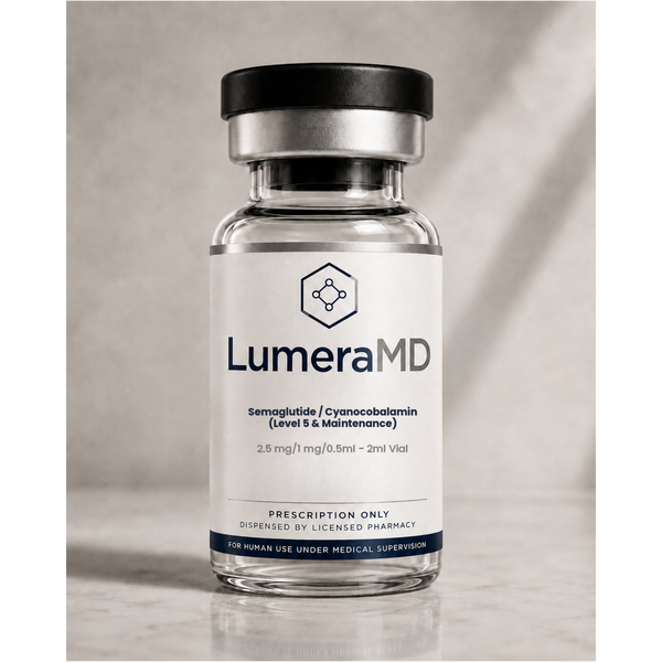 Semaglutide / Cyanocobalamin — 2.5 mg / 1 mg (Level 5 & Maintenance)