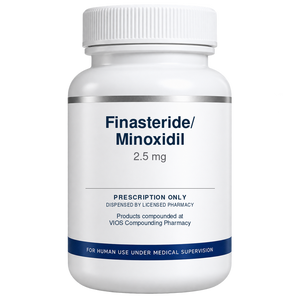 Finasteride/Minoxidil — 1 mg / 2.5 mg