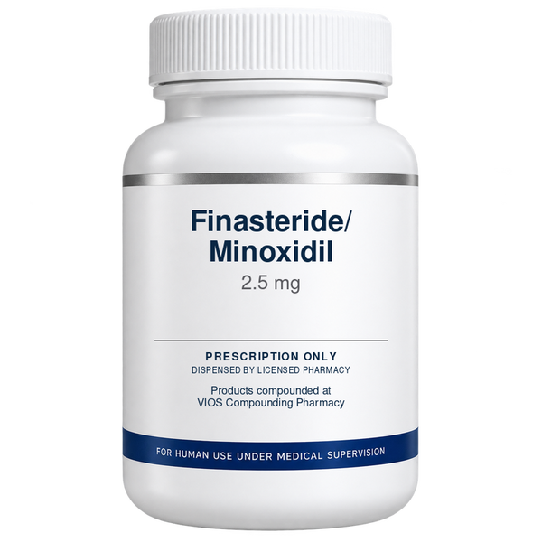 Finasteride/Minoxidil — 1 mg / 2.5 mg
