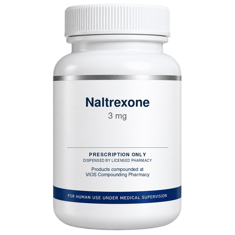 Naltrexone — 3 mg