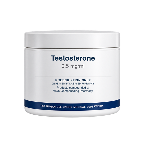 Testosterone — 0.5 mg/ml (Cream)