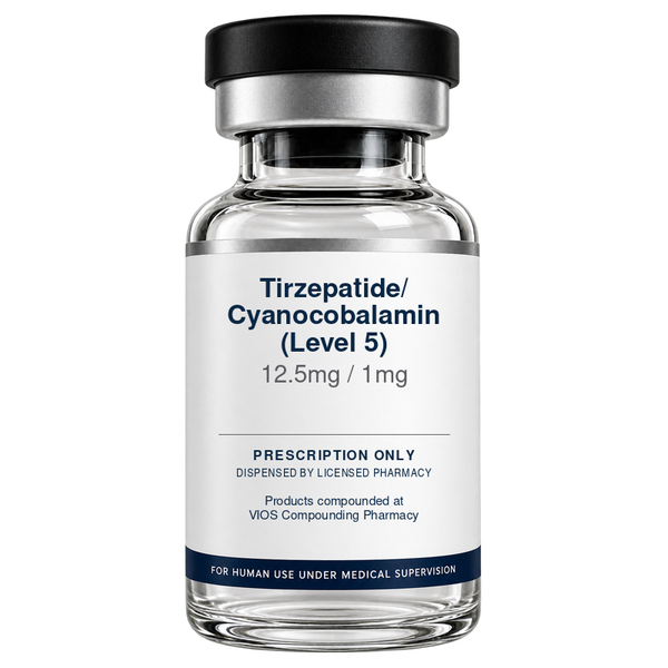 Tirzepatide / Cyanocobalamin — 12.5 mg / 1 mg (Level 5)