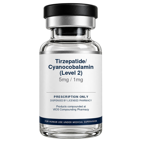Tirzepatide / Cyanocobalamin — 5 mg / 1 mg (Level 2)