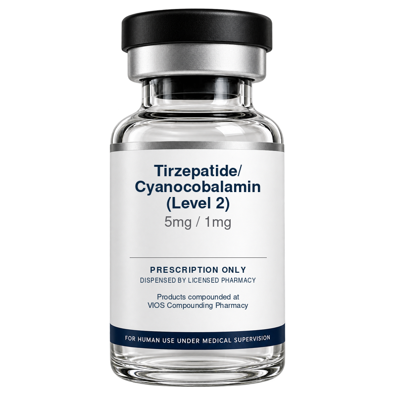 Tirzepatide / Cyanocobalamin — 5 mg / 1 mg (Level 2)