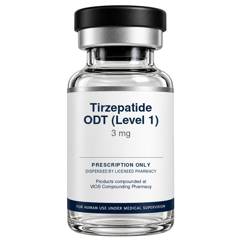 Tirzepatide ODT — 3 mg (Level 1)