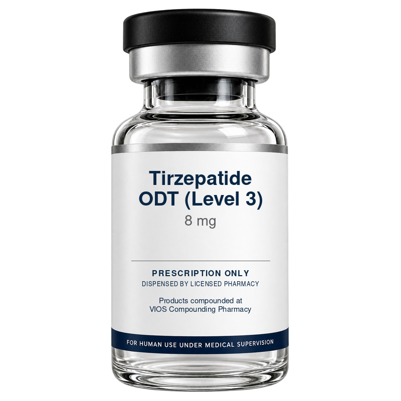 Tirzepatide ODT — 8 mg (Level 3)